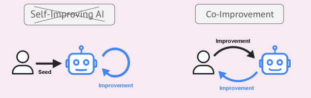 AI and Human Co-Improvement