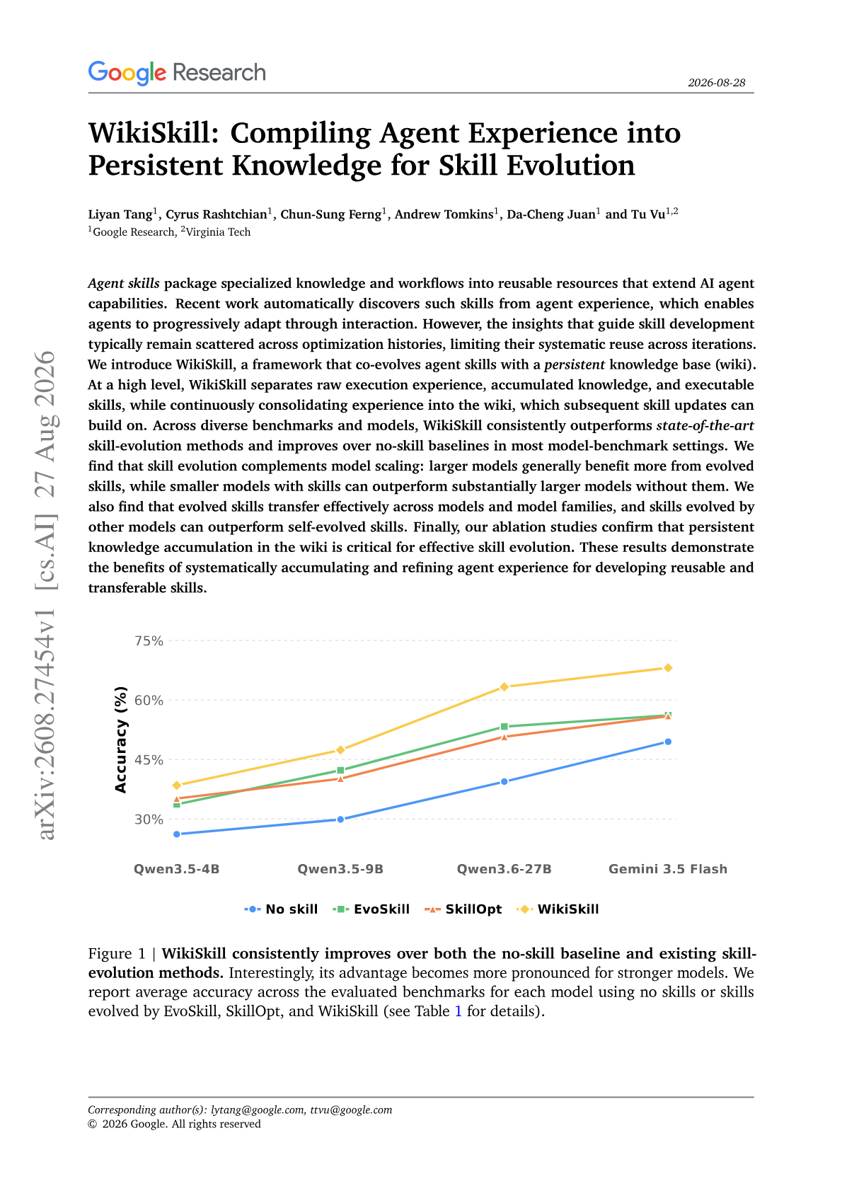 WikiSkill: Compiling Agent Experience into Persistent Knowledge for Skill Evolution